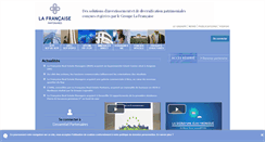 Desktop Screenshot of lafrancaise-am-partenaires.com